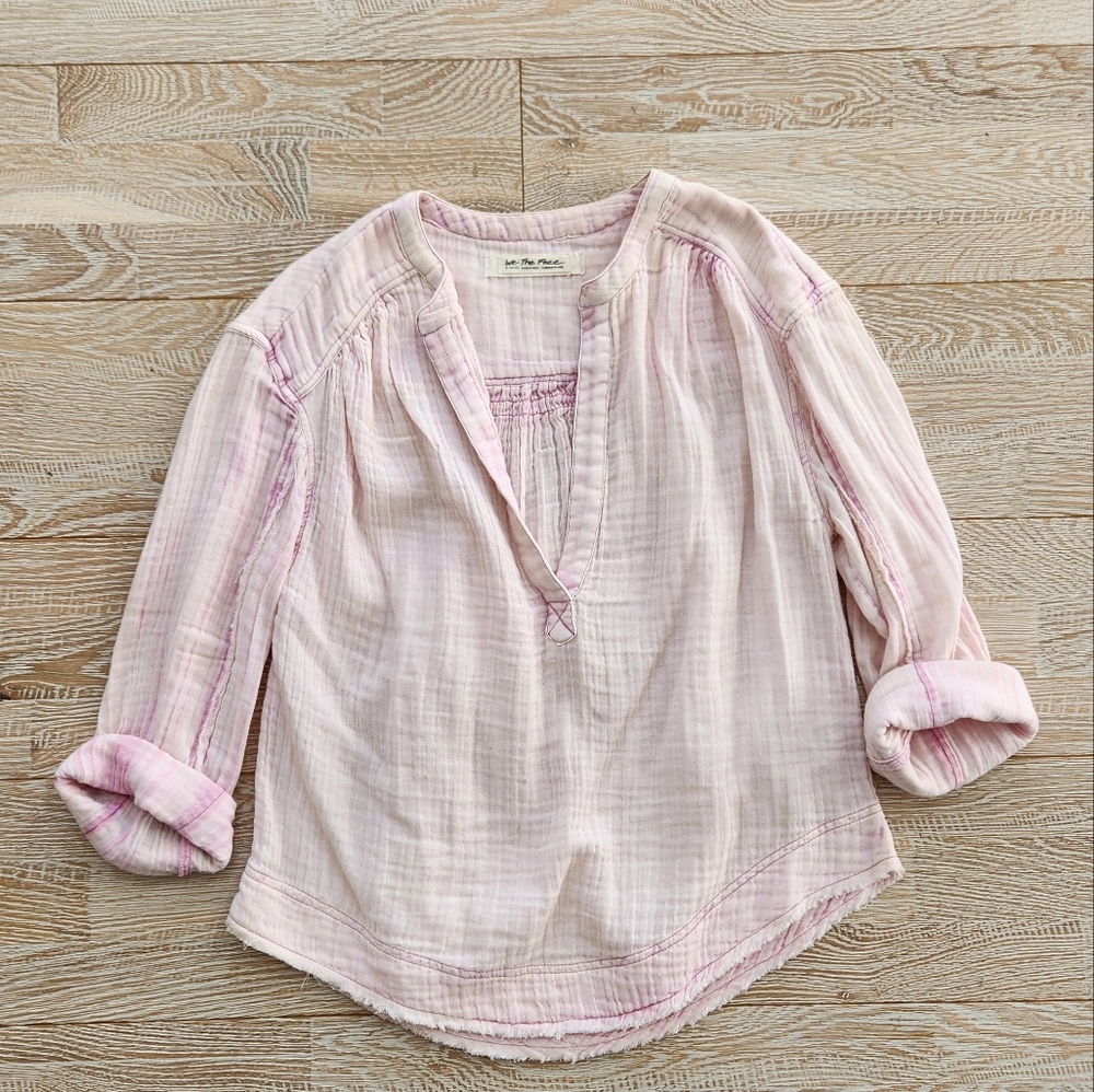 Free People pink top - Picture 2 of 3